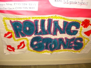 This month's bulletin board.