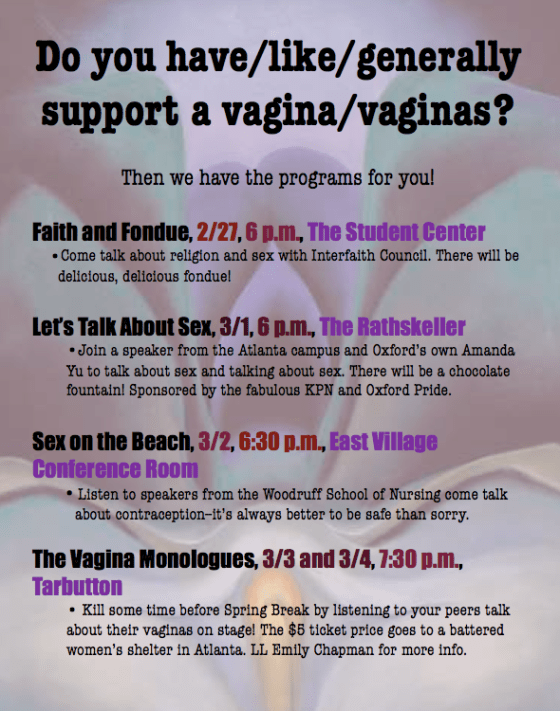 Vagina Week Poster