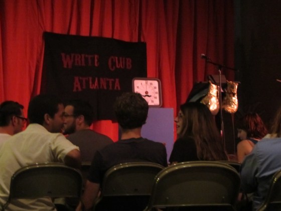 The Write Club state.